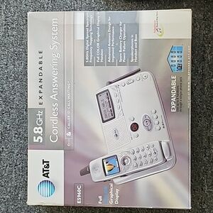At&t Cordless Phone w/Answering Machine New